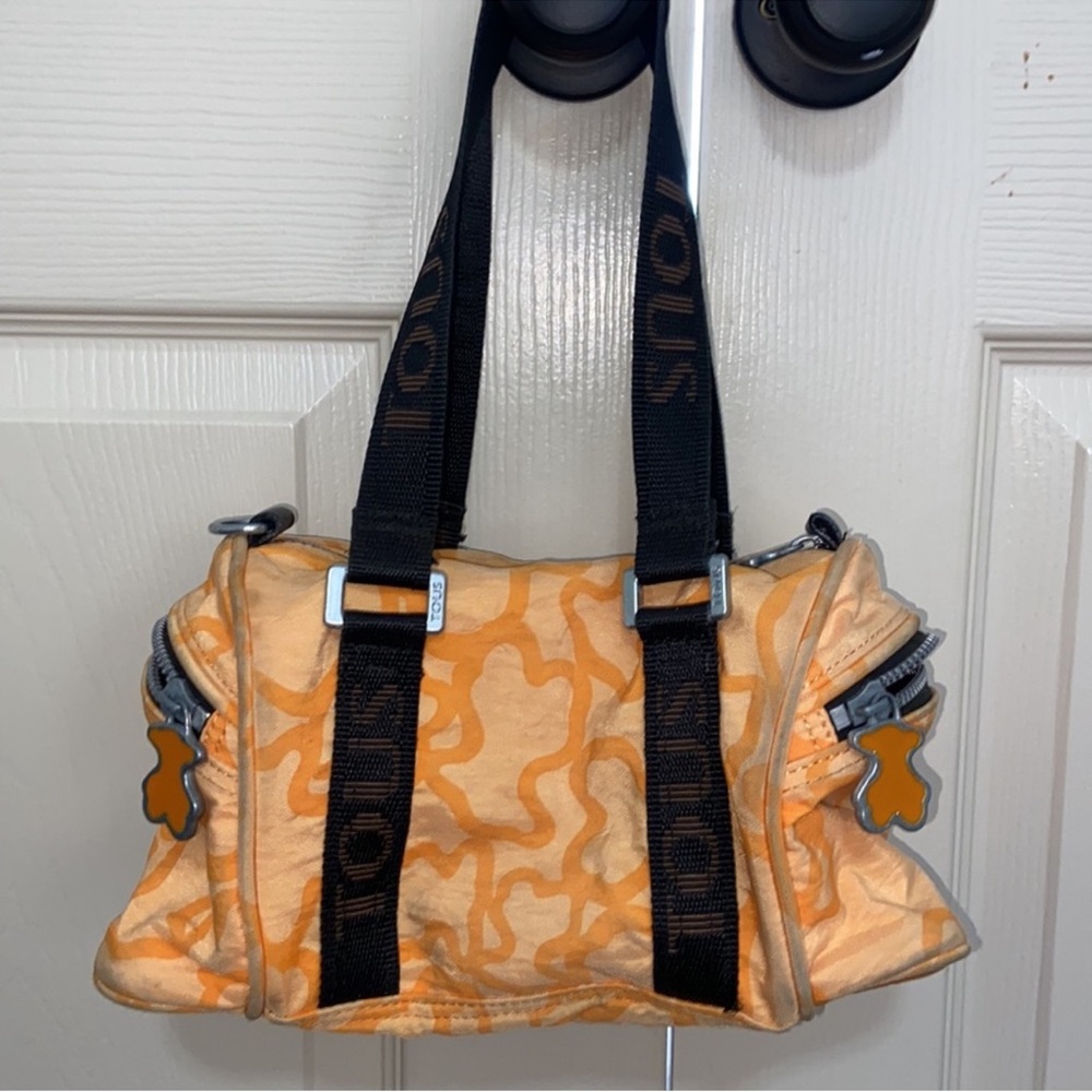 Tous Orange Mini Bag with Black Straps - Picture 2 of 13